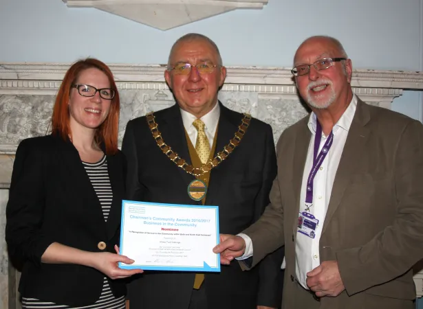 DHI volunteer highly commended by Council Chairman