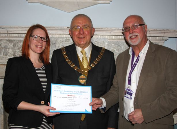 DHI volunteer highly commended by Council Chairman